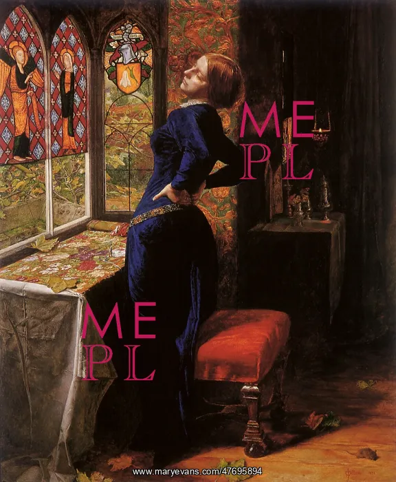 : Mariana, by J E Millais : Mariana, by J E Millais