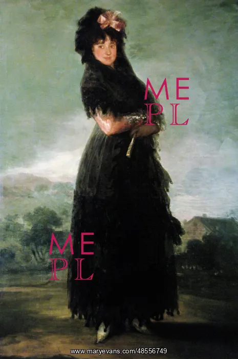 : Mariana Waldstein, by Goya : Mariana Waldstein, by Goya