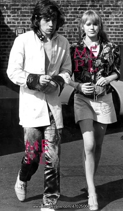 : Marianne Faithfull and Mick Jagger : Marianne Faithfull and Mick Jagger