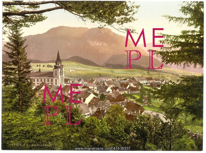 : Mariazell, general view, Styria, Austro-Hungary : Mariazell, general view, Styria, Austro-Hungary
