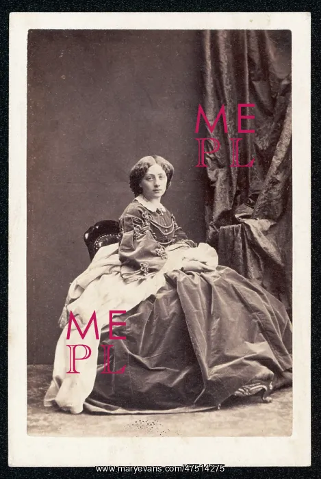 : MARIE AMALIE / BADEN CDV : MARIE AMALIE / BADEN CDV