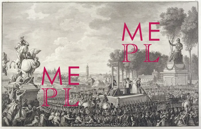 : Marie Antoinette Executed : Marie Antoinette Executed