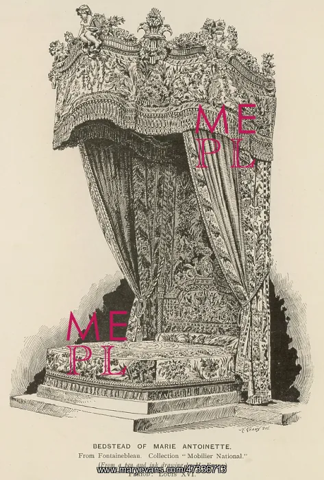 : MARIE ANTOINETTE'S BED : MARIE ANTOINETTE'S BED