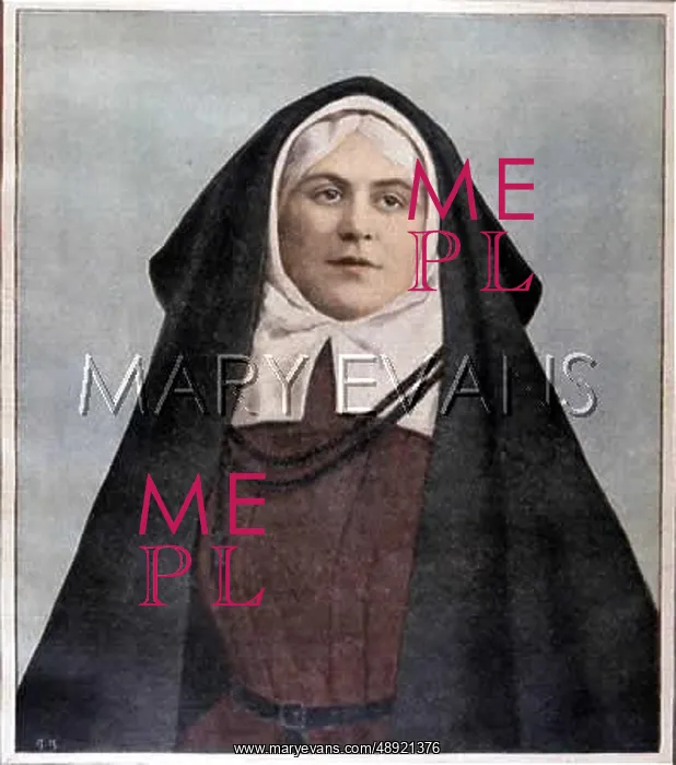 : MARIE DELNA AS NUN 1898 : MARIE DELNA AS NUN 1898