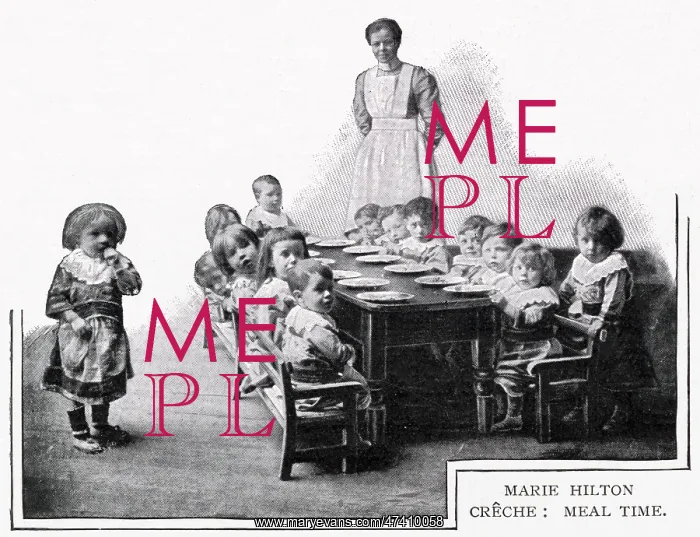 : Marie Hilton Creche 1900 : Marie Hilton Creche 1900