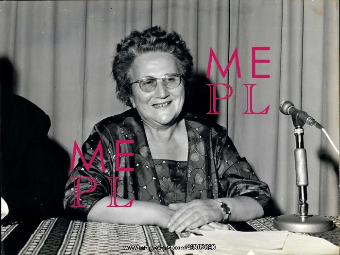 : Marie Louise Monnet at Ecumenical Council : Marie Louise Monnet at Ecumenical Council