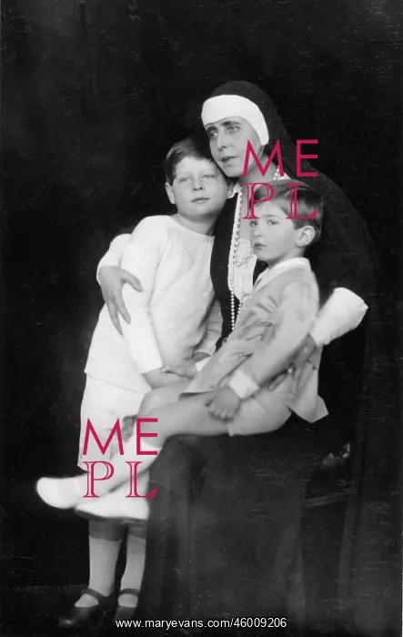  : Marie of Romania with her grandsons