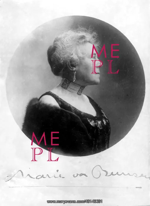 : Marie von Bunsen, 1935 : Marie von Bunsen, 1935