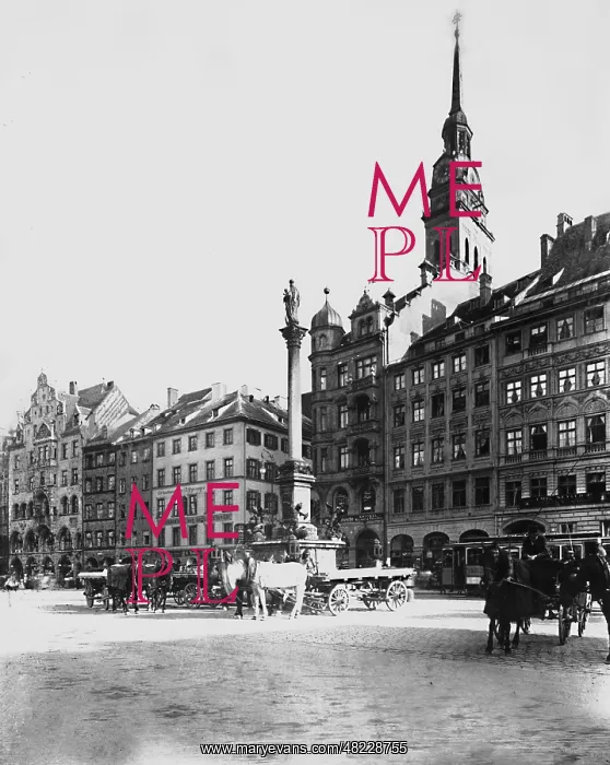 : Marienplatz in Munich : Marienplatz in Munich