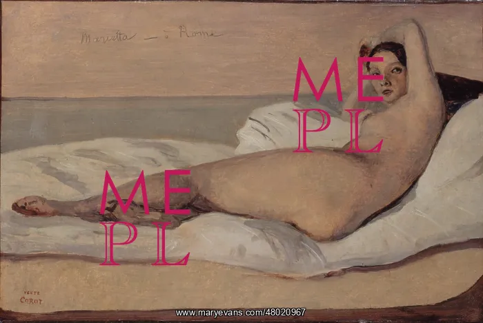 : Marietta or Roman Odalisque : Marietta or Roman Odalisque