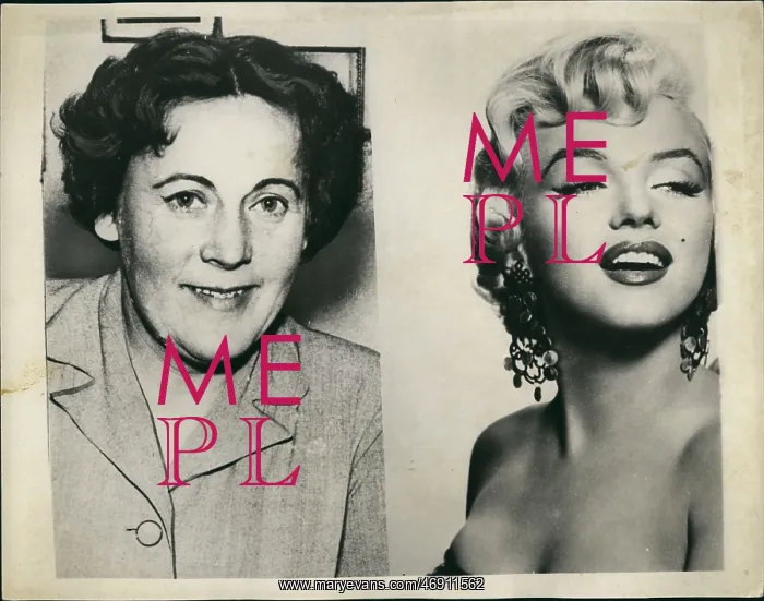 : Marilyn Monroe, American actress, and possible half-sister : Marilyn Monroe, American actress, and possible half-sister