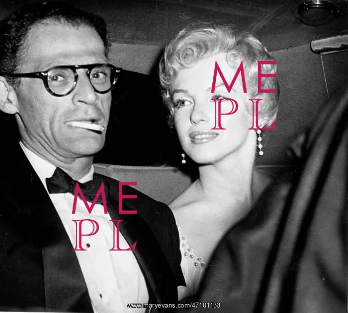 : Marilyn Monroe and husband Arthur Miller, Berkshire : Marilyn Monroe and husband Arthur Miller, Berkshire