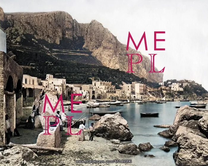 : Marina on the Isle of Capri, Italy : Marina on the Isle of Capri, Italy