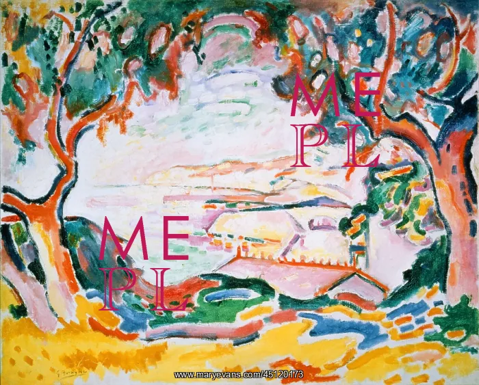  : Marina at L'Estaque, by Braque