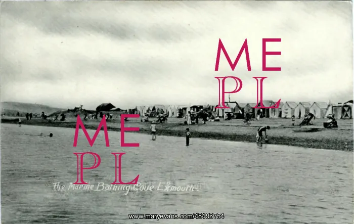 : Marine Bathing Cove, Exmouth, Devon : Marine Bathing Cove, Exmouth, Devon