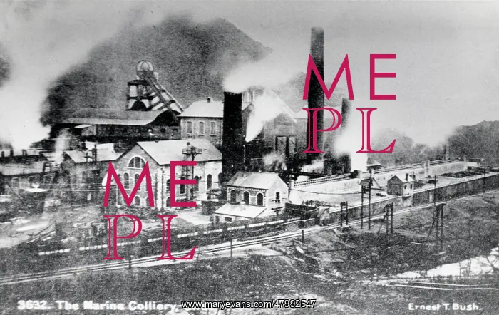 : Marine Colliery, Cwm, Ebbw Vale, Gwent, South Wales : Marine Colliery, Cwm, Ebbw Vale, Gwent, South Wales