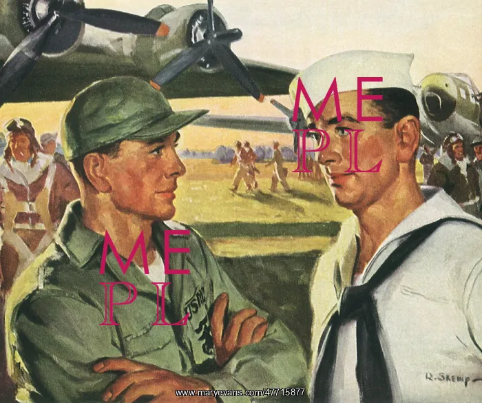 : Marine and Navy Man : Marine and Navy Man