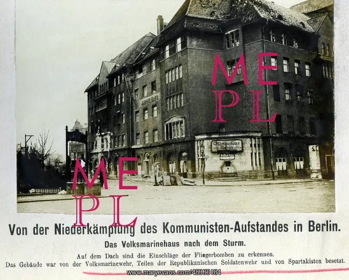 : The Marinehaus that was damaged during the : The Marinehaus that was damaged during the
