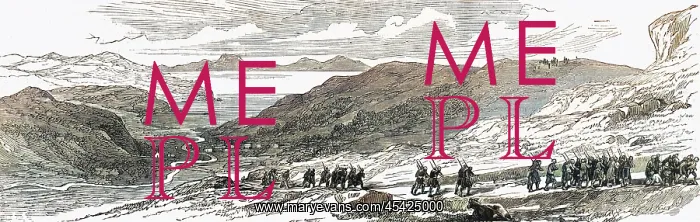 : Marines on the march on Skye : Marines on the march on Skye
