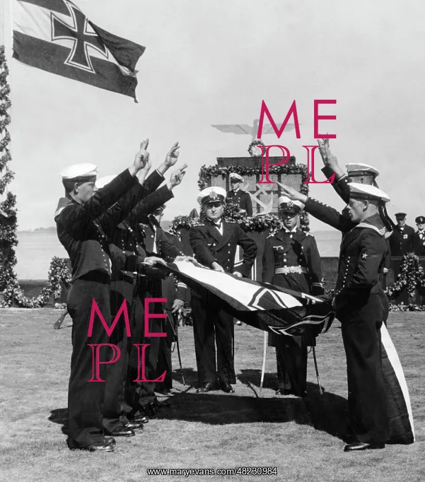 : Marines swearing in on Adolf Hitler, 1934 : Marines swearing in on Adolf Hitler, 1934