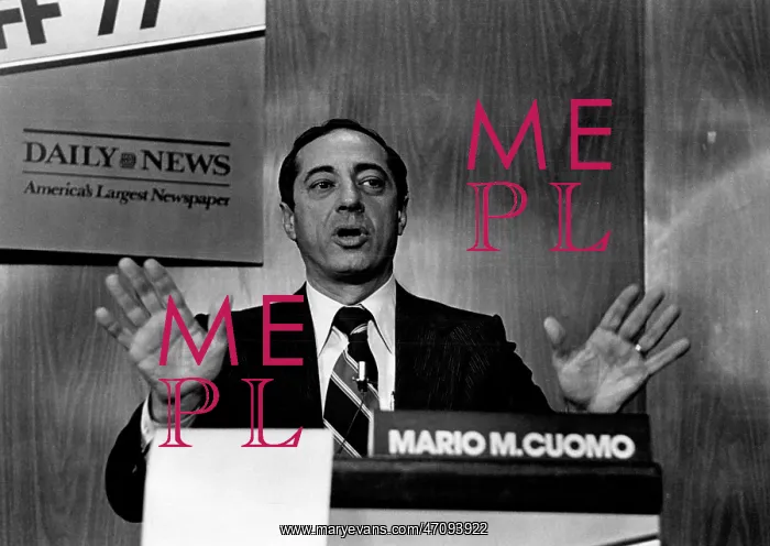 : Mario Cuomo, candidate for Mayor of New York : Mario Cuomo, candidate for Mayor of New York