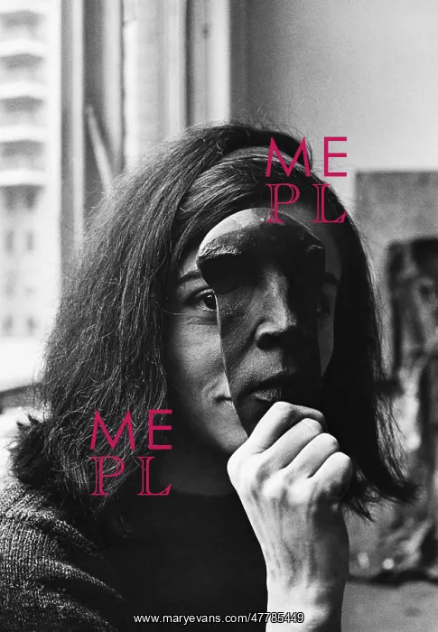 : Marisol with a Mask, 1964 : Marisol with a Mask, 1964