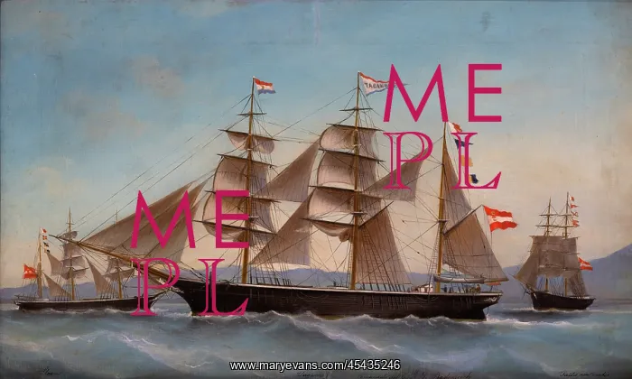 : Maritime painting, Museum Maritimum, Kotor, Montenegro : Maritime painting, Museum Maritimum, Kotor, Montenegro
