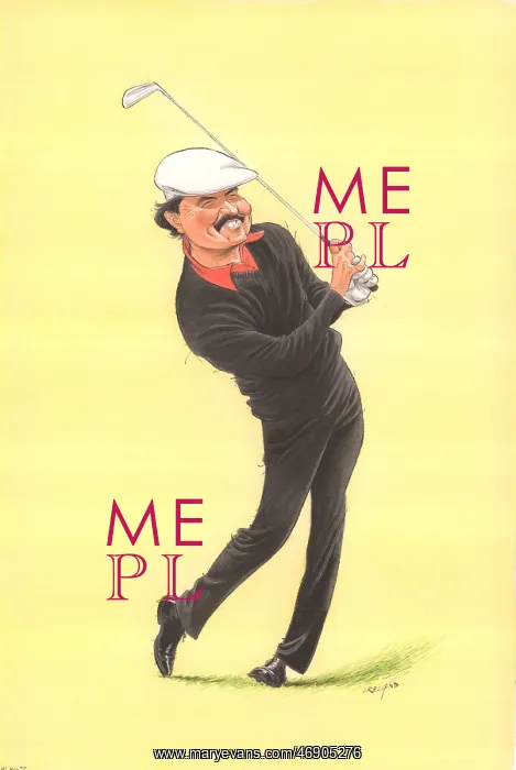 : Mark McNulty - South African golfer : Mark McNulty - South African golfer