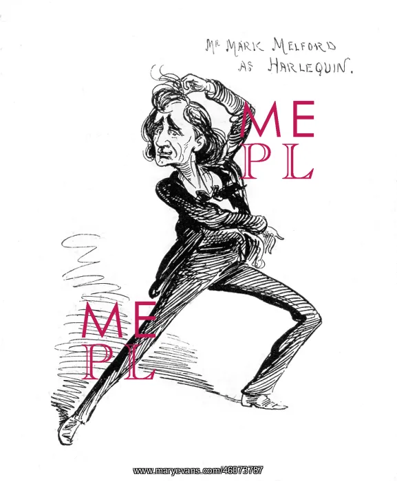 : Mark Melford as Harlequin : Mark Melford as Harlequin