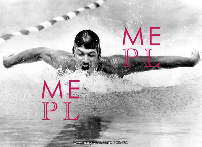 : Mark Spitz swimming to a new world record ? : Mark Spitz swimming to a new world record ?