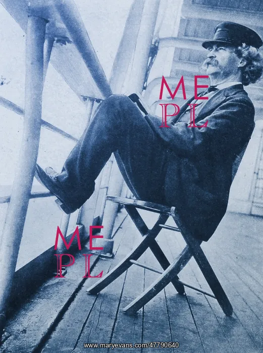 : Mark Twain, American Author and Humorist : Mark Twain, American Author and Humorist