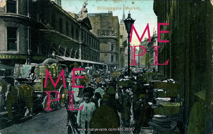 : The Market, Billingsgate, London : The Market, Billingsgate, London