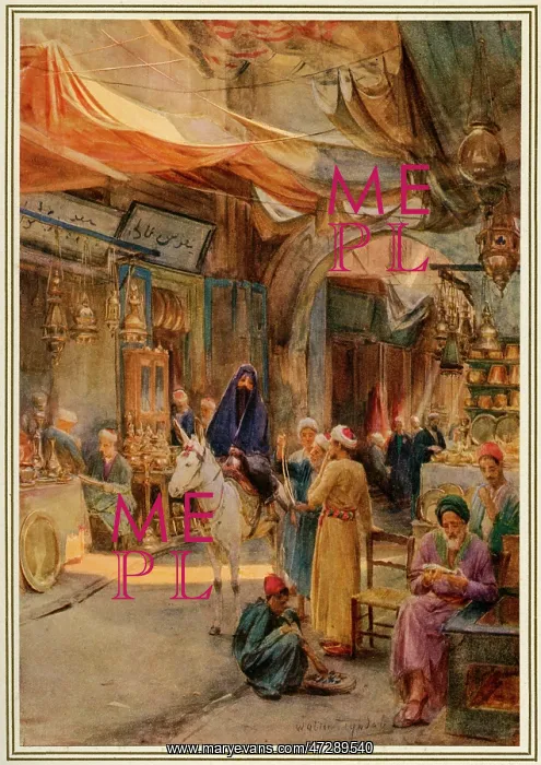  : Market in Cairo - Egypt