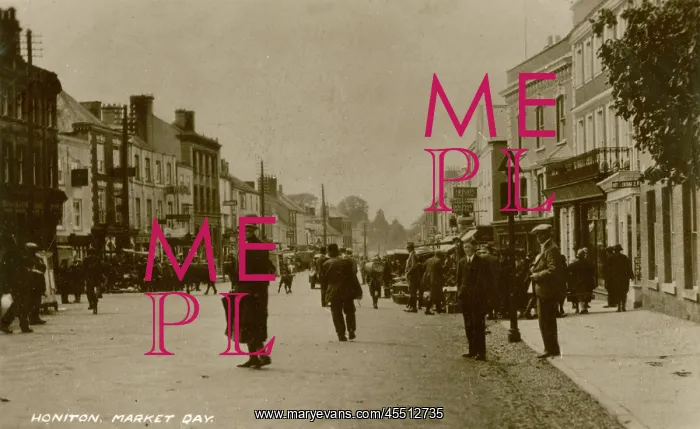 : Market Day in Honiton, Devon