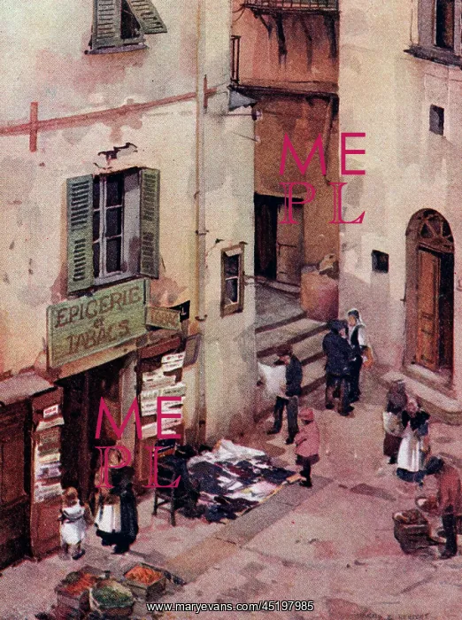 : Market Day, Villefranche : Market Day, Villefranche