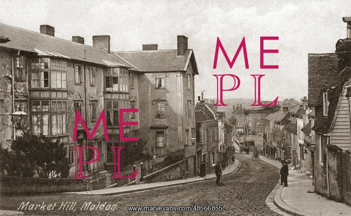 : Market Hill and former workhouse, Maldon : Market Hill and former workhouse, Maldon
