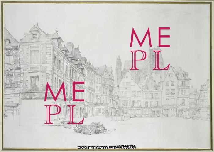 : The Market Place, Abbeville : The Market Place, Abbeville
