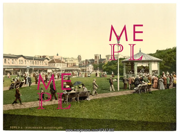 : Market place, Norderney, Germany : Market place, Norderney, Germany