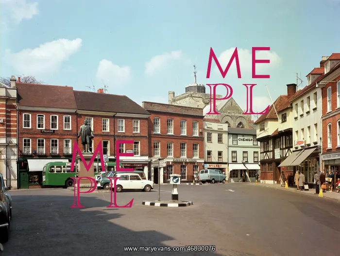 : The Market Place, Romsey : The Market Place, Romsey