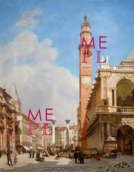 : The Market Place, Vicenza : The Market Place, Vicenza