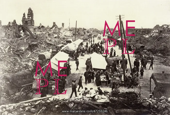 : MARKET IN THE RUINS : MARKET IN THE RUINS