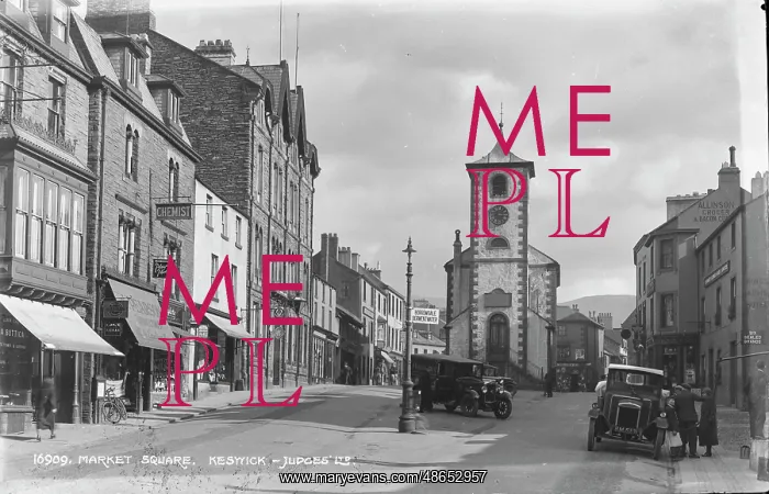 : Market Square in Keswick : Market Square in Keswick