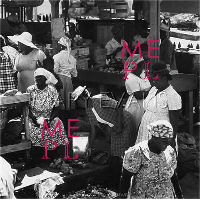  : MARKET / TOBAGO / W. INDIES