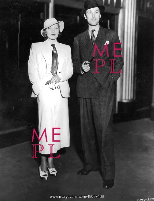 : Marlene Dietrich and Brian Aherne in the U.S. (1934) : Marlene Dietrich and Brian Aherne in the U.S. (1934)
