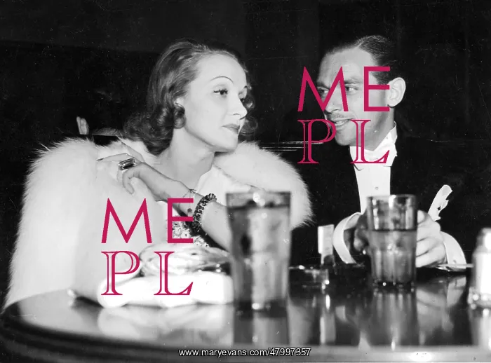 : Marlene Dietrich and Douglas Fairbanks Jr : Marlene Dietrich and Douglas Fairbanks Jr