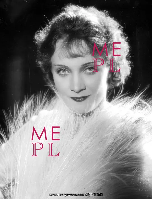 : Marlene Dietrich as Evelyne in Dangers of the Engagement : Marlene Dietrich as Evelyne in Dangers of the Engagement