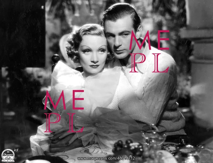 : Marlene Dietrich and Gary Cooper in Morocco, 1930 : Marlene Dietrich and Gary Cooper in Morocco, 1930
