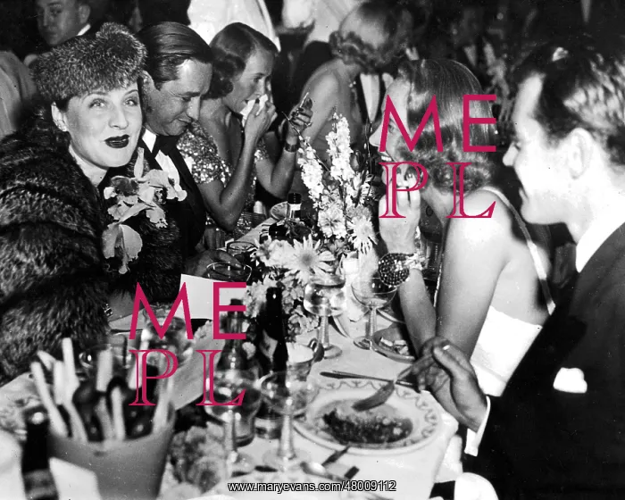  : Marlene Dietrich during a preview of Kentucky in Hollywood