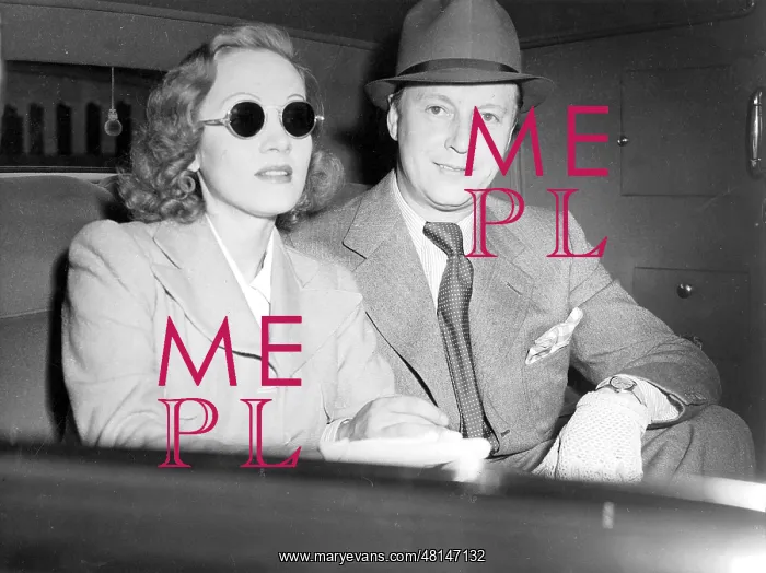 : Marlene Dietrich and Rudolf Sieber, 1937 : Marlene Dietrich and Rudolf Sieber, 1937