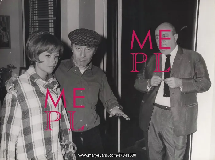 : Marlene Jobert, Michel Audiard and Bernard Blier : Marlene Jobert, Michel Audiard and Bernard Blier